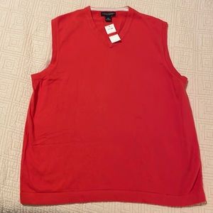 Banana Republic red sweater vest